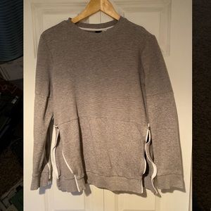 Adidas pullover with zipper sides, size unknown probably a small